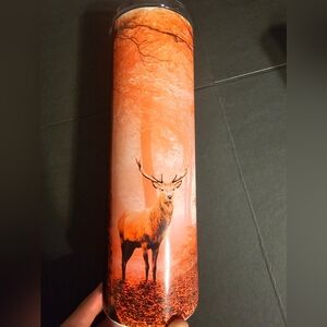 Orange Deer Tumbler 30oz